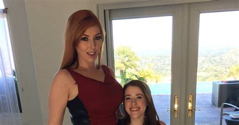 lauren phillips alice merchesi|Lauren Phillips (5’10”) and Alice Merchesi (4’6”) .